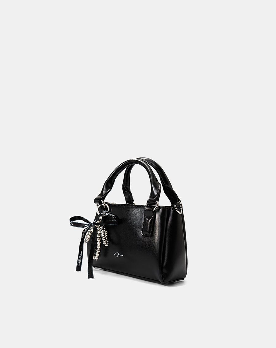  Túi Xách Nhỏ Top Handle Trang Trí Charm 