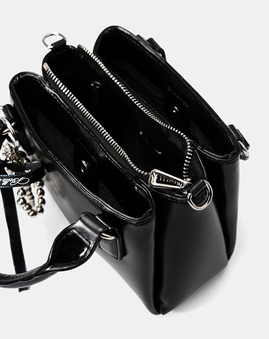  Túi Xách Nhỏ Top Handle Trang Trí Charm 