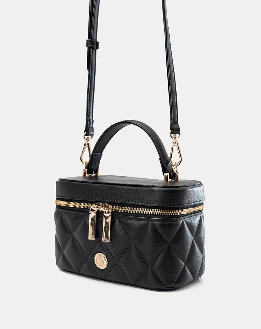  Túi Xách Nhỏ Vanity Case Phối Khoá 