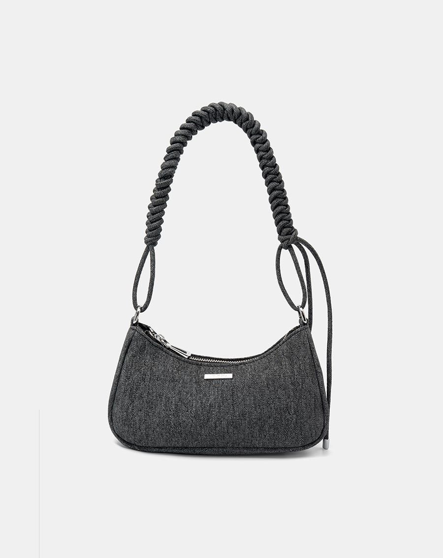  Túi Xách Nhỏ Hobo Bag Knotted Strap 
