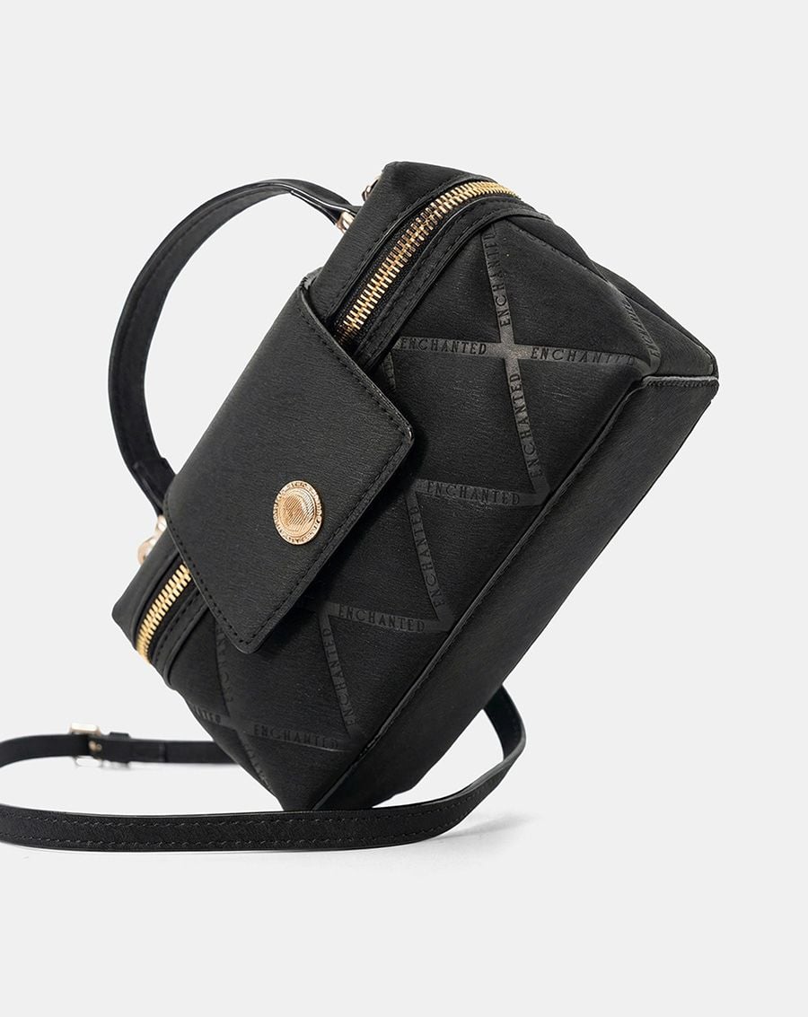  Túi Xách Nhỏ Vanity Case Dập Nổi 