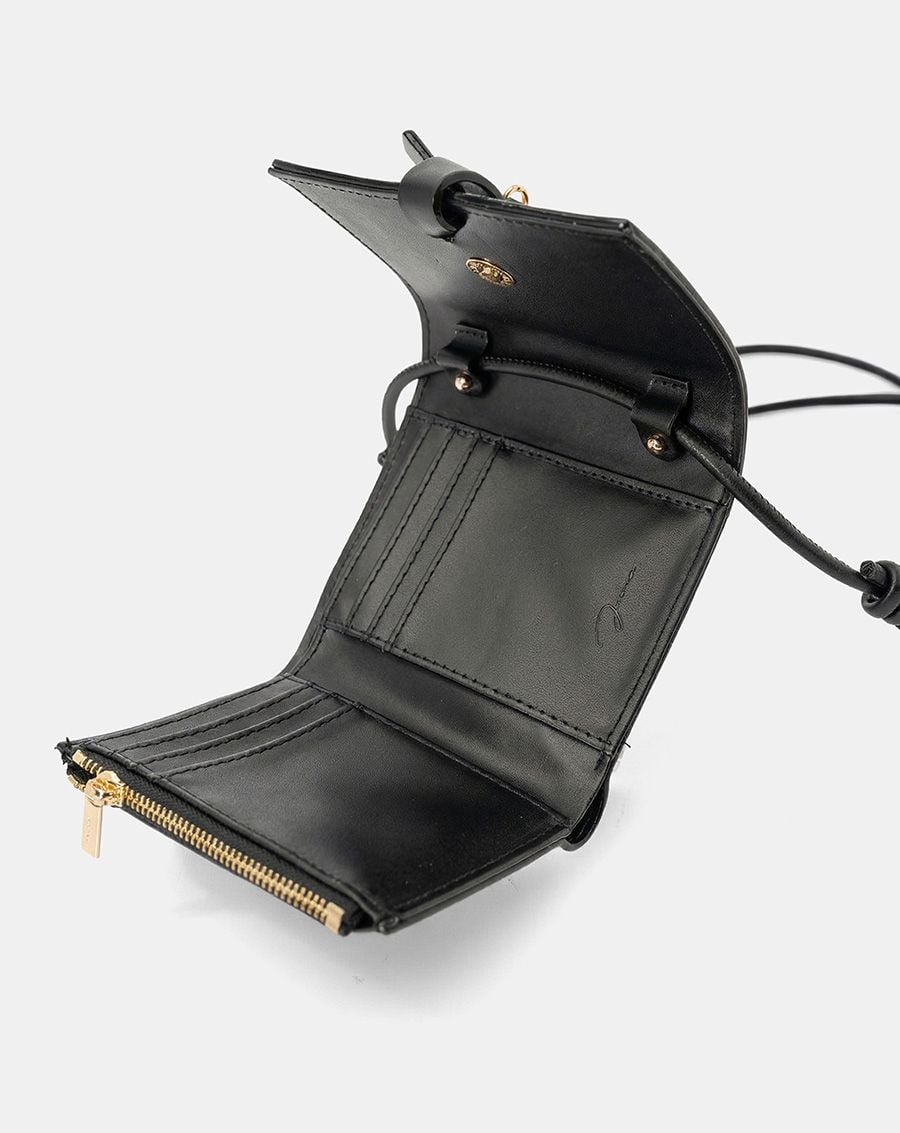  Ví Mini Phối Dây Dài Đeo Chéo 