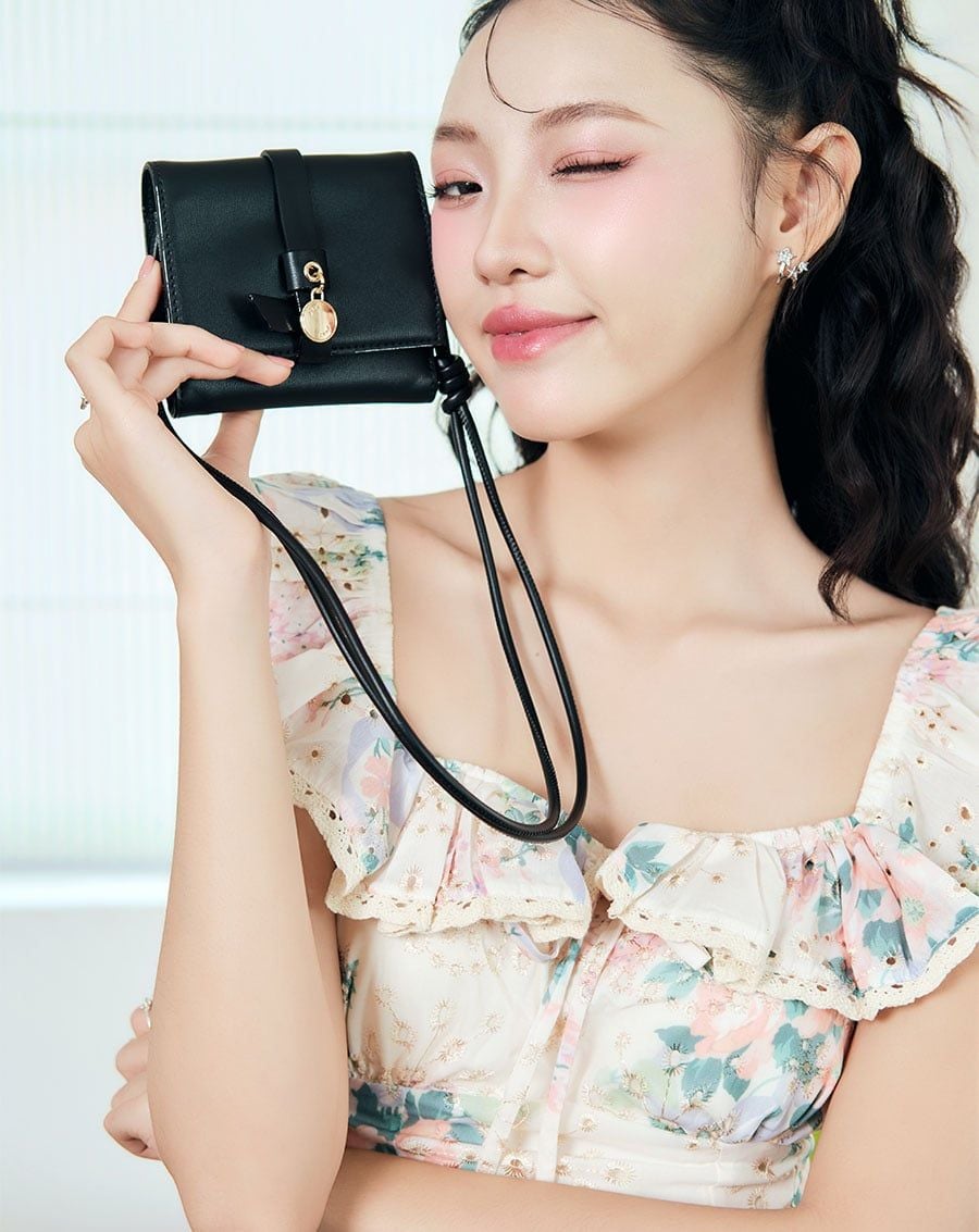  Ví Mini Phối Dây Dài Đeo Chéo 