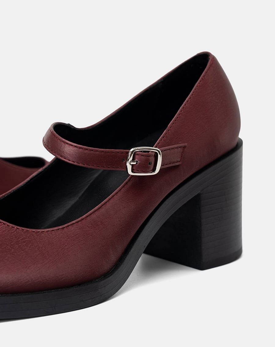  Giày Cao Gót Mary Jane Gót Cao 