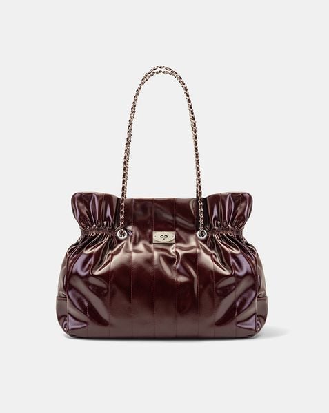  Túi Xách Lớn Tote Bag Form Mềm Phối Khoá 