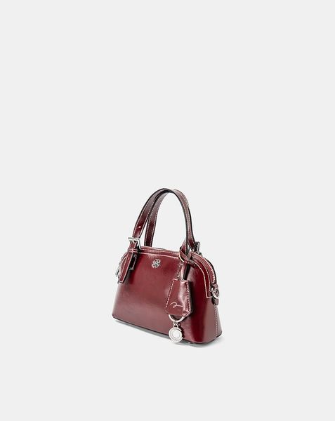  Túi Xách Nhỏ Top Handle Phối Charm 