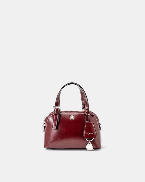 Túi Xách Nhỏ Top Handle Phối Charm 