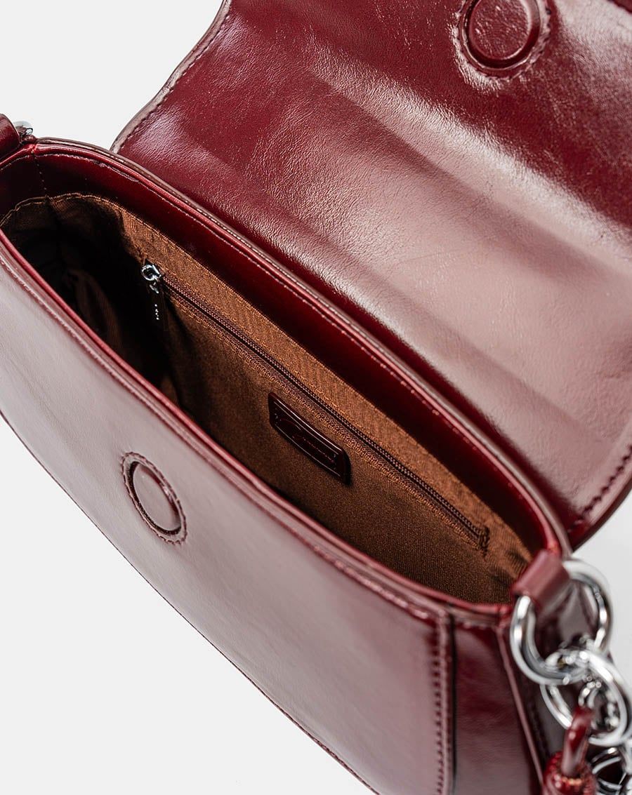  Túi Xách Nhỏ Đeo Vai Phối Charm 