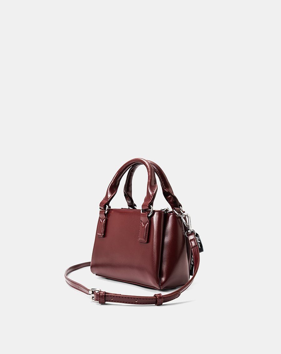  Túi Xách Nhỏ Top Handle Trang Trí Charm 