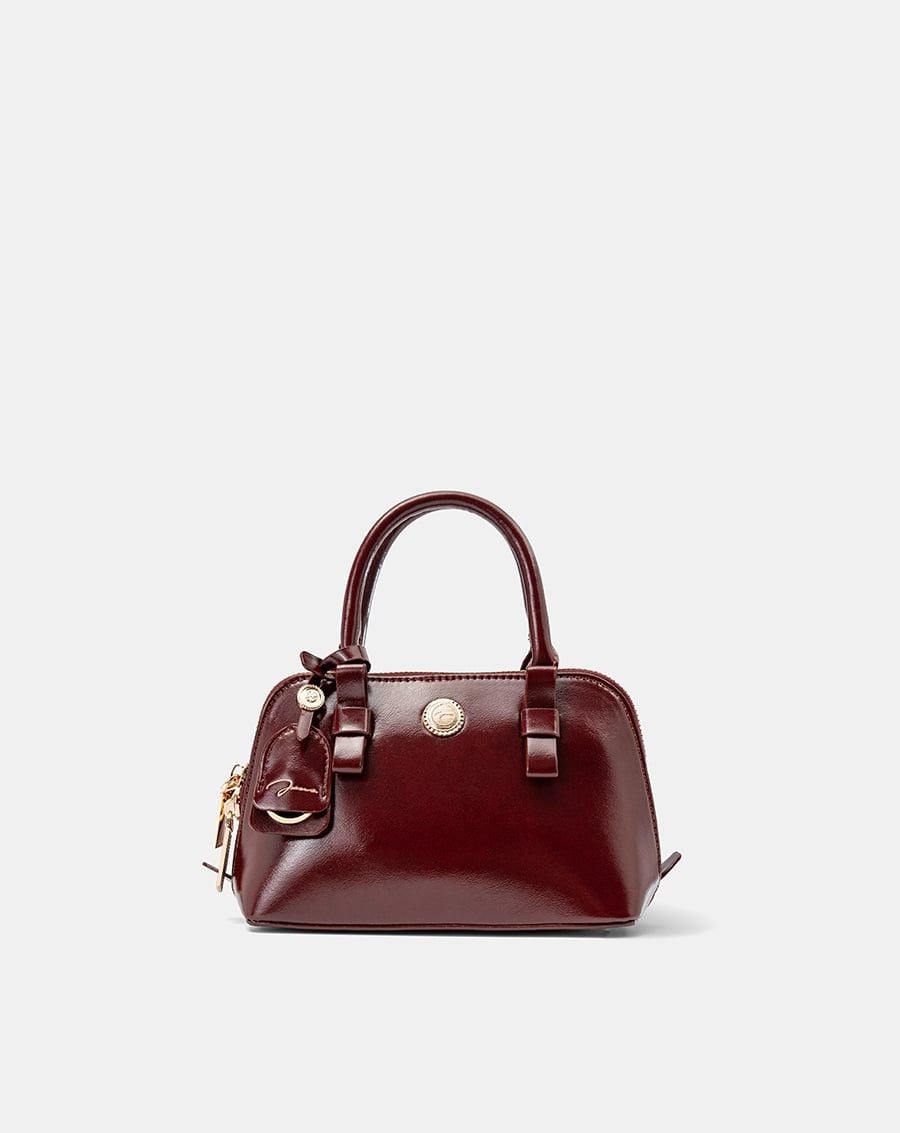  Túi Xách Nhỏ Mini Bowling Tay Cầm Nơ 