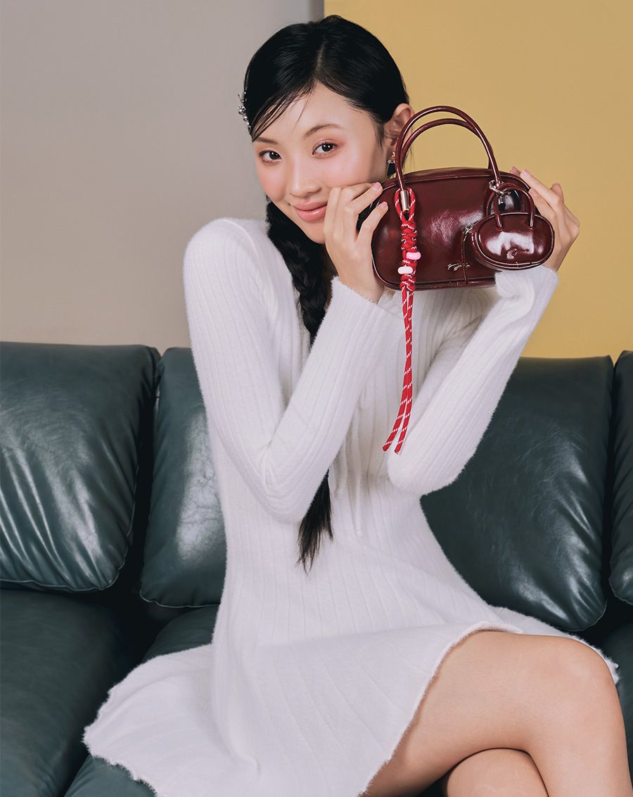  Túi Xách Nhỏ Couple Bowling Bag 