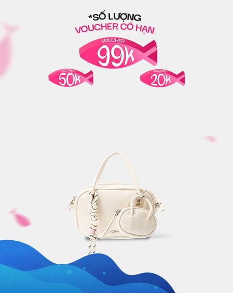  Túi Xách Nhỏ Couple Bowling Bag 