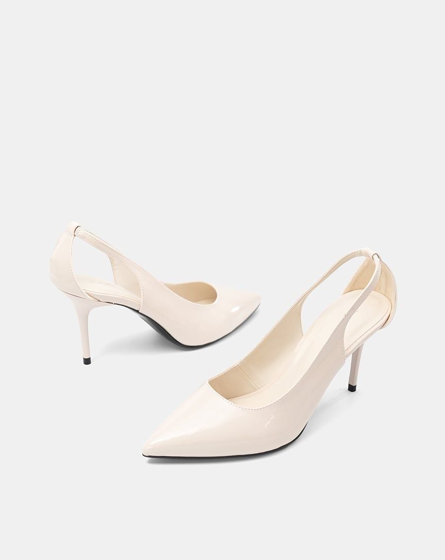  Giày Cao Gót Pump Thiết Kế Cut Out 