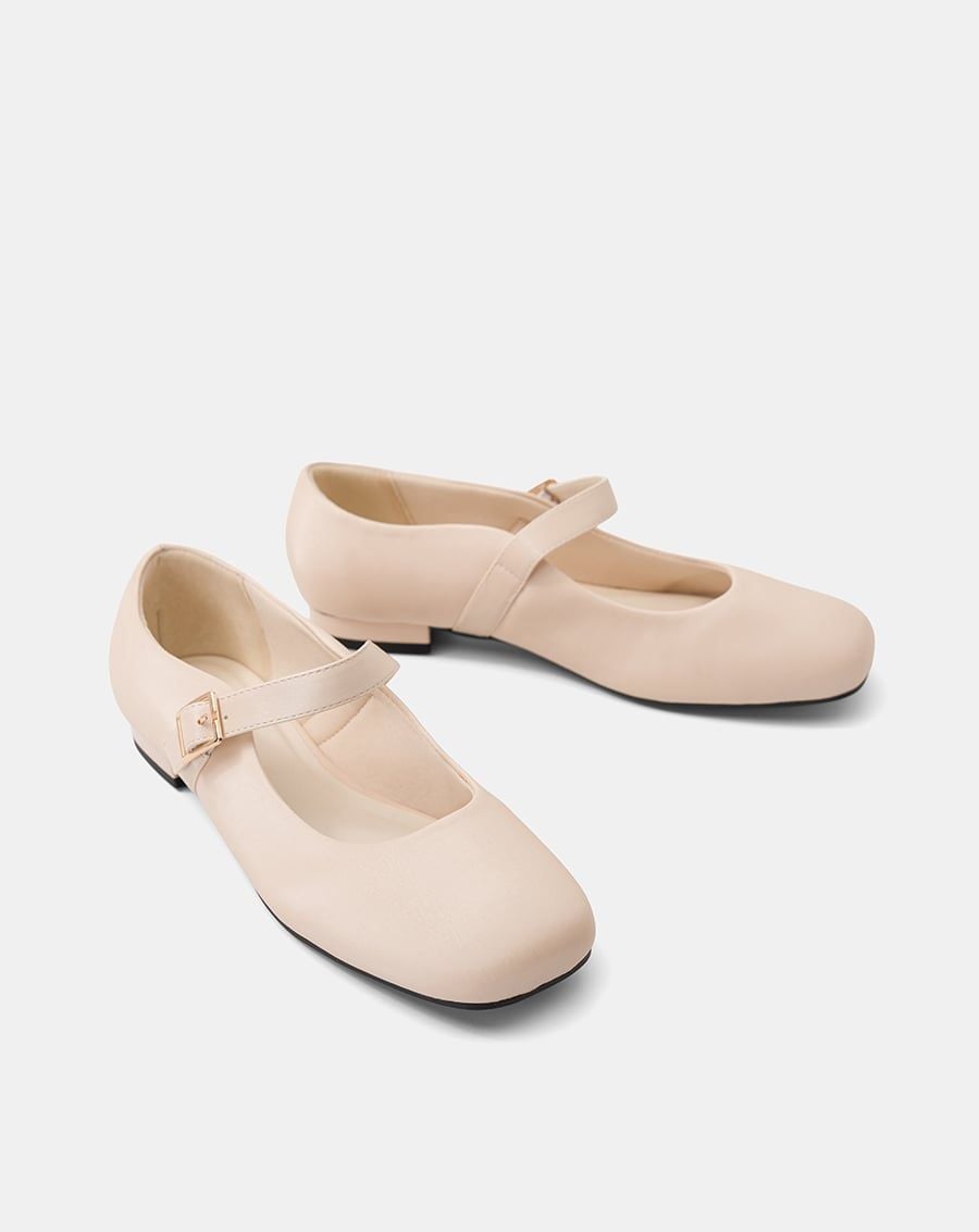  Giày Búp Bê Mũi Tròn 