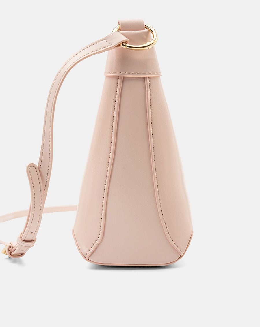  Túi Xách Nhỏ Hobo Bag Phối Charm Hoa 