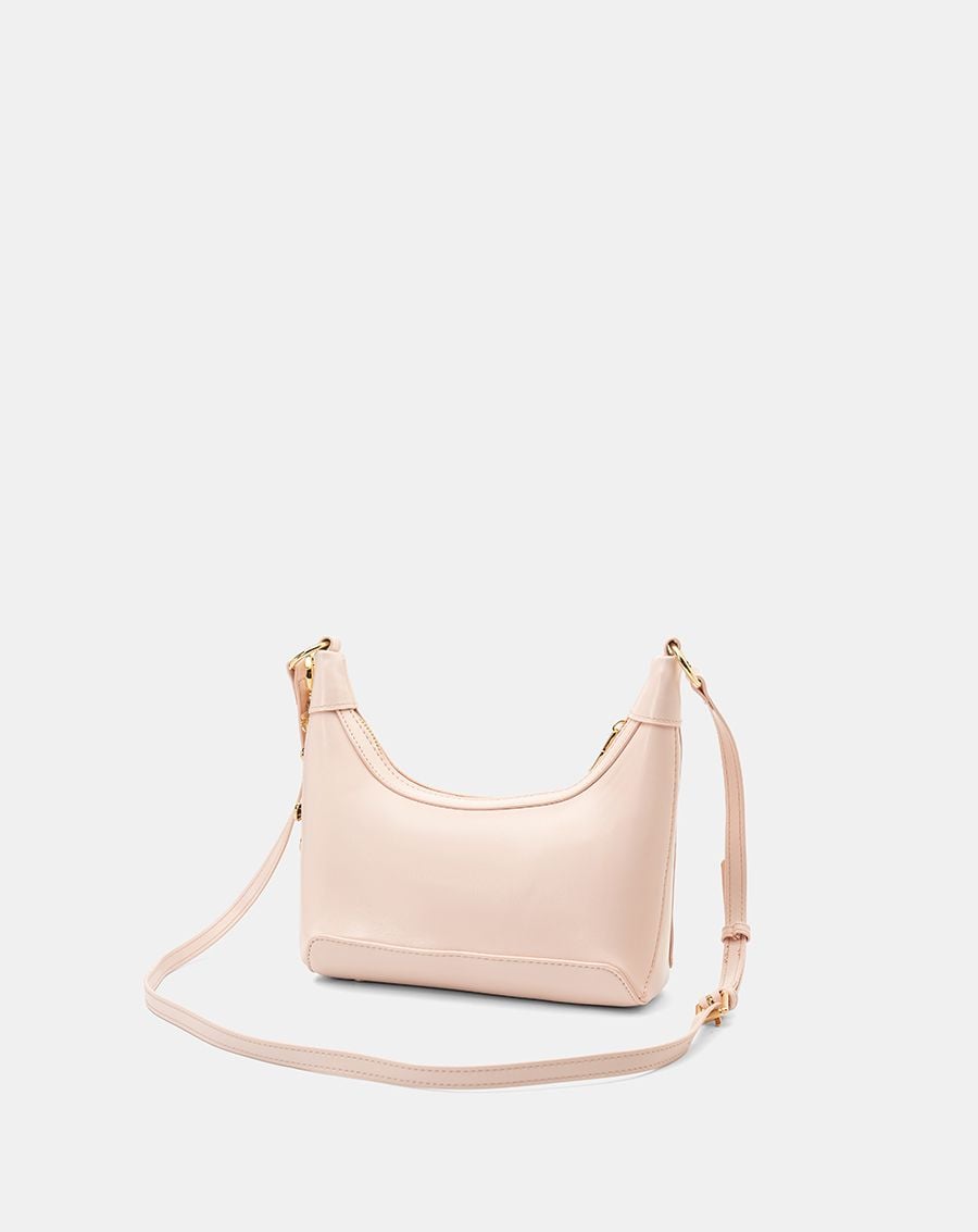  Túi Xách Nhỏ Hobo Bag Phối Charm Hoa 