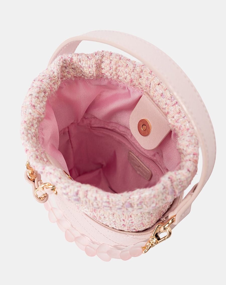  Túi Xách Nhỏ Bucket Phối Charm 