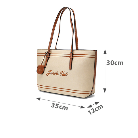 Túi Xách Lớn Tote Thêu Juno Club