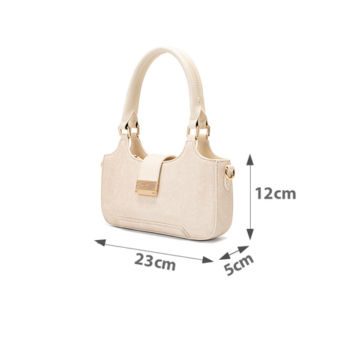 Túi Xách Nhỏ Phối Khoá Trang Trí