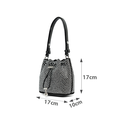 Túi Xách Nhỏ Bucket Đính Hạt Glamorous