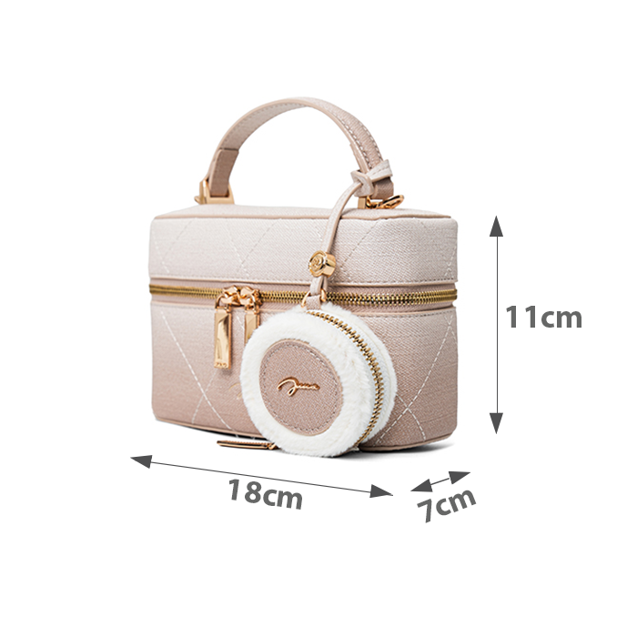 Túi Xách Nhỏ Vanity Case Let It Snow