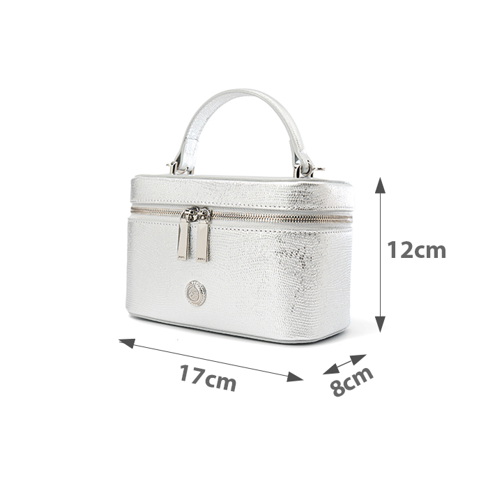  Túi Xách Nhỏ Vanity Case Phối Khoá 