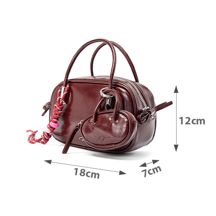  Túi Xách Nhỏ Couple Bowling Bag 