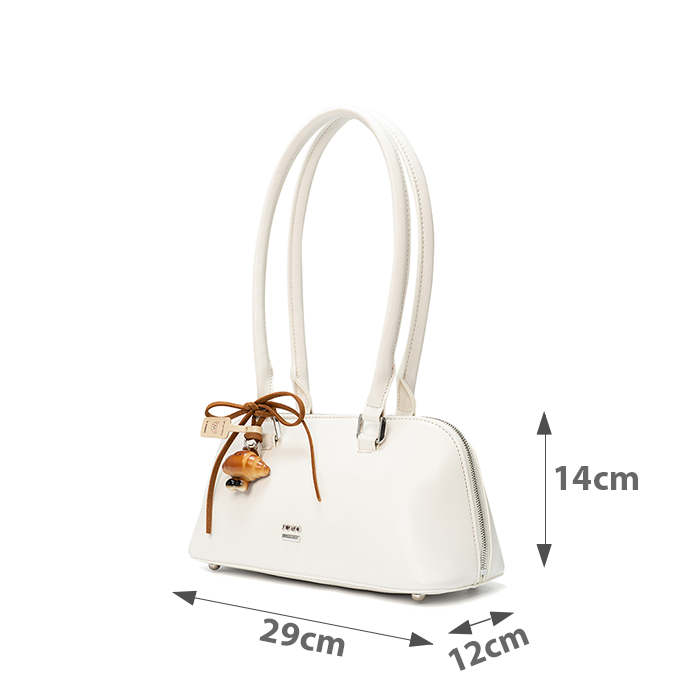  Túi Xách Trung Trang Trí Charm Croissant 