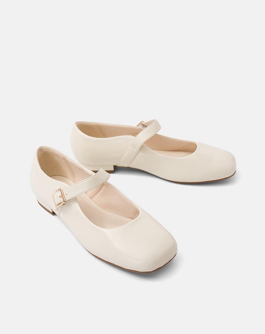  Giày Búp Bê Mũi Tròn 