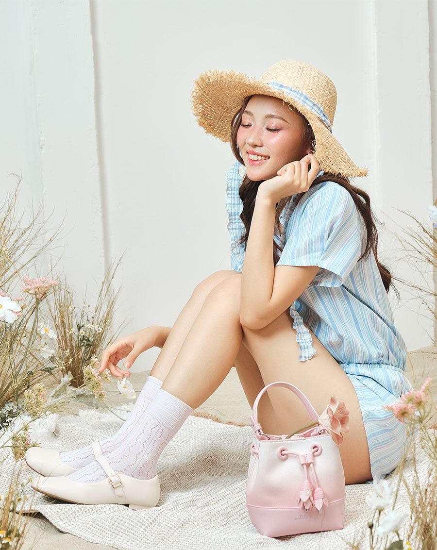  Giày Búp Bê Mũi Tròn 