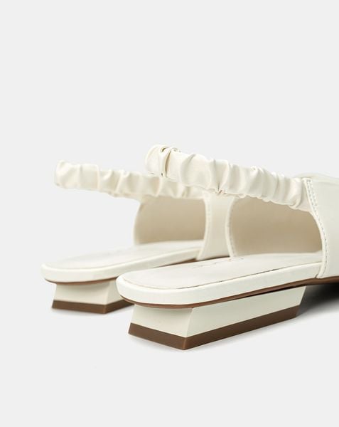  Giày Búp Bê Slingback Quai Thun 