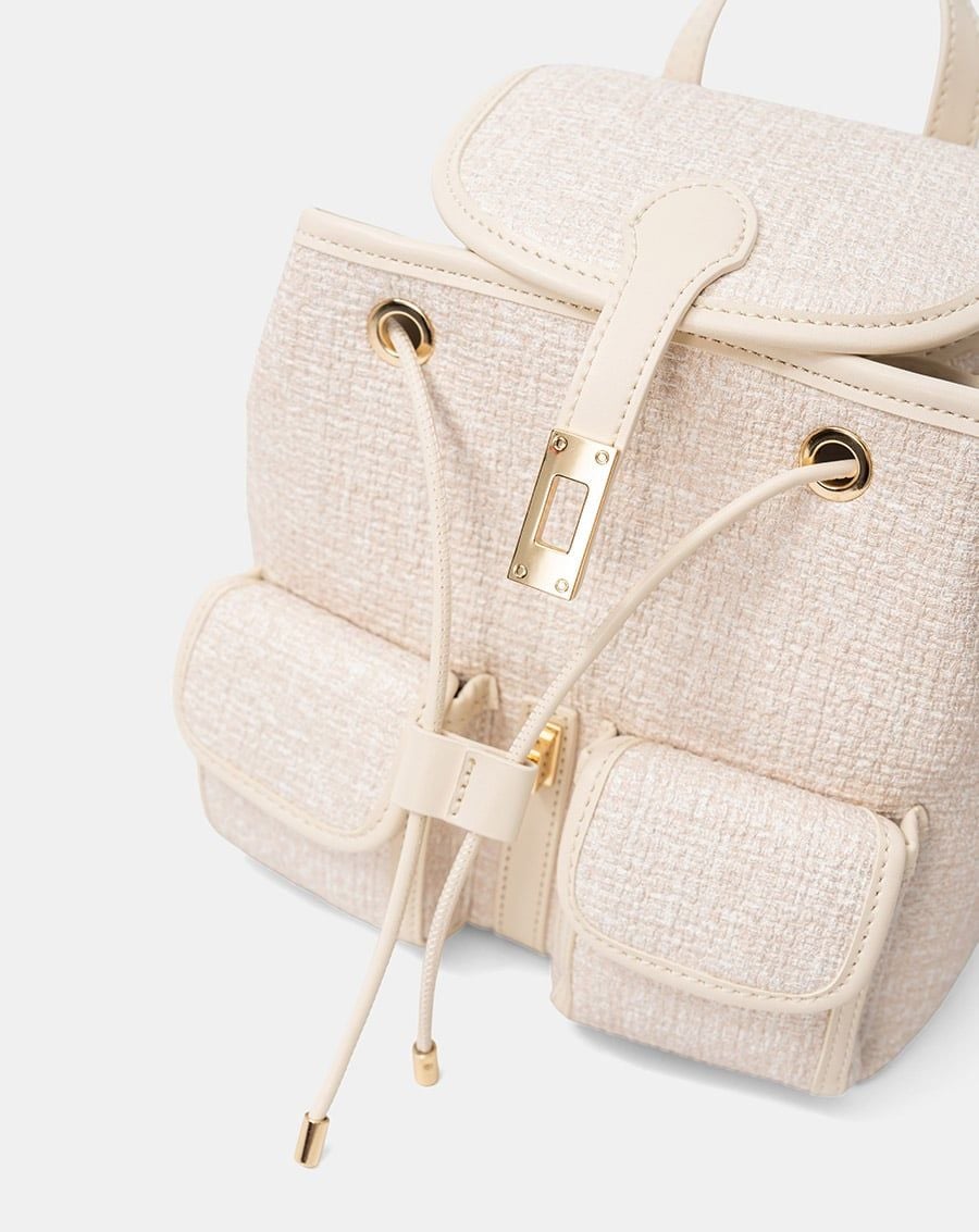  Balo Nắp Gập Phối Khoá Xoay 