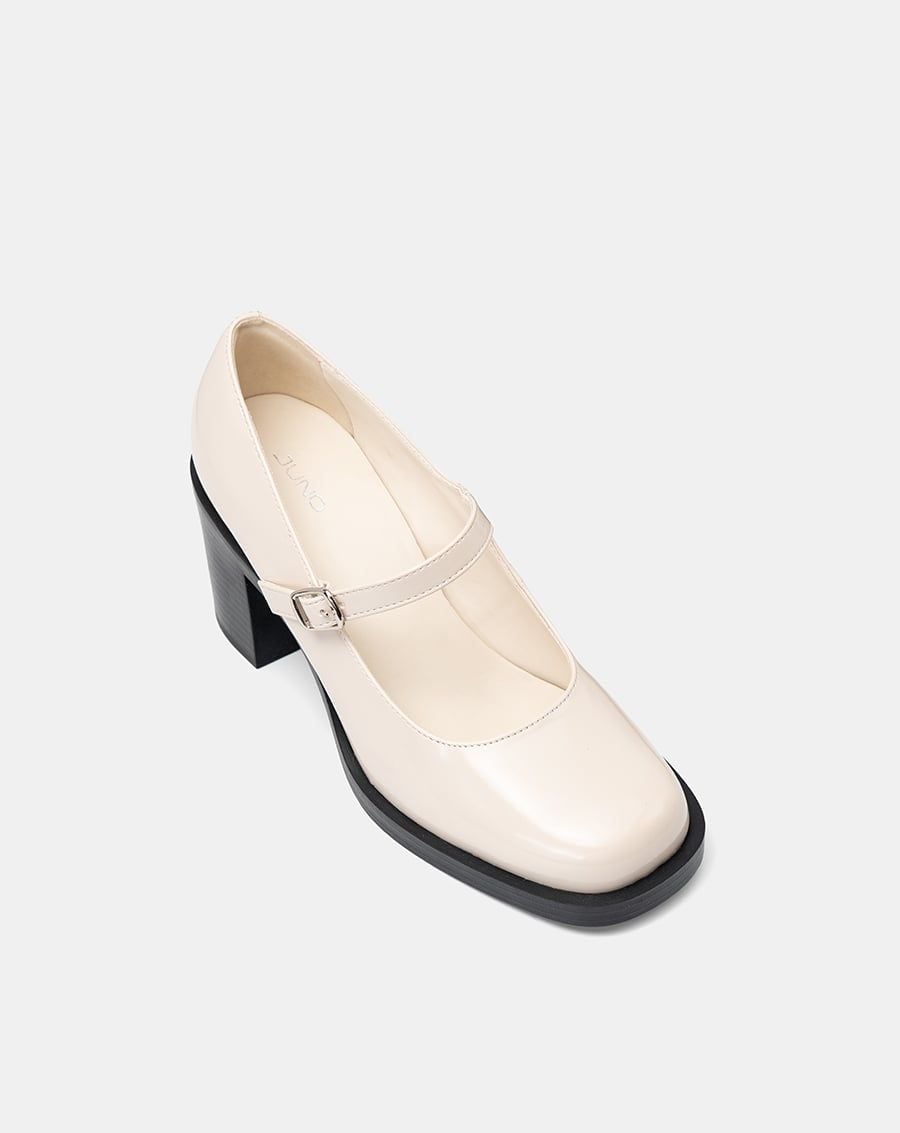  Giày Cao Gót Mary Jane Gót Cao 