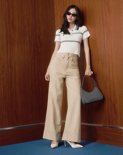  Quần dài lật gấu 