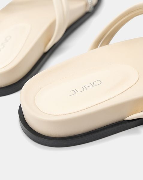  Giày Sandal Phối Dây Đính Đá 