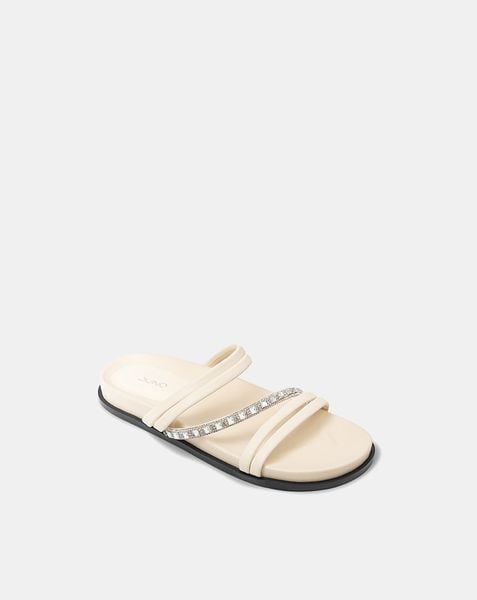  Giày Sandal Phối Dây Đính Đá 