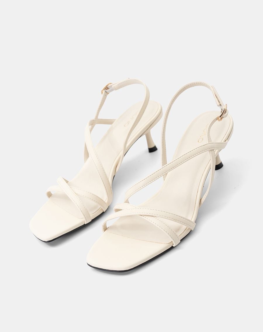  Giày Sandal Phối Quai Tự Do 