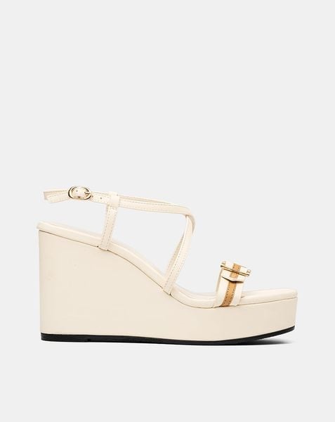  Giày Sandal Đế Xuồng Quai Sọc 