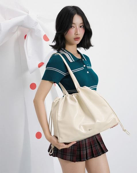  Túi Xách Lớn Tote Rút Dây 