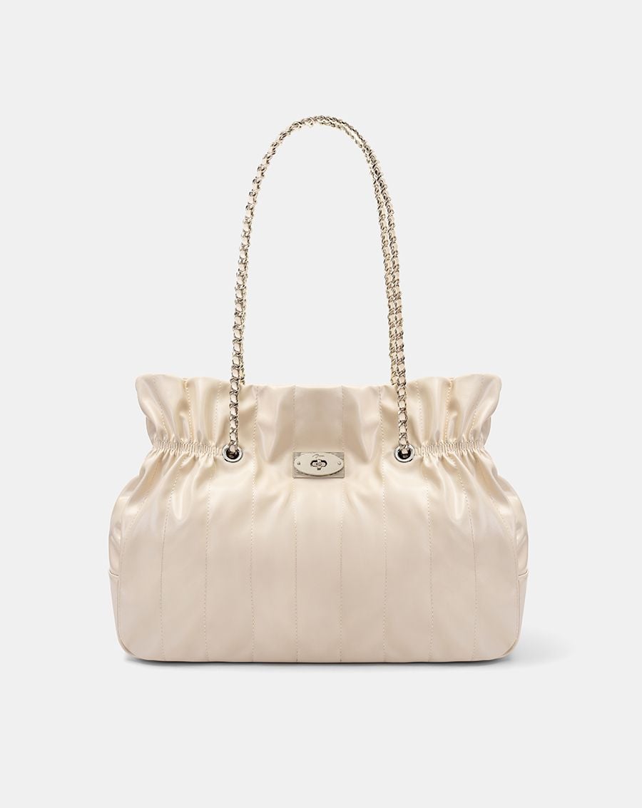  Túi Xách Lớn Tote Bag Form Mềm Phối Khoá 