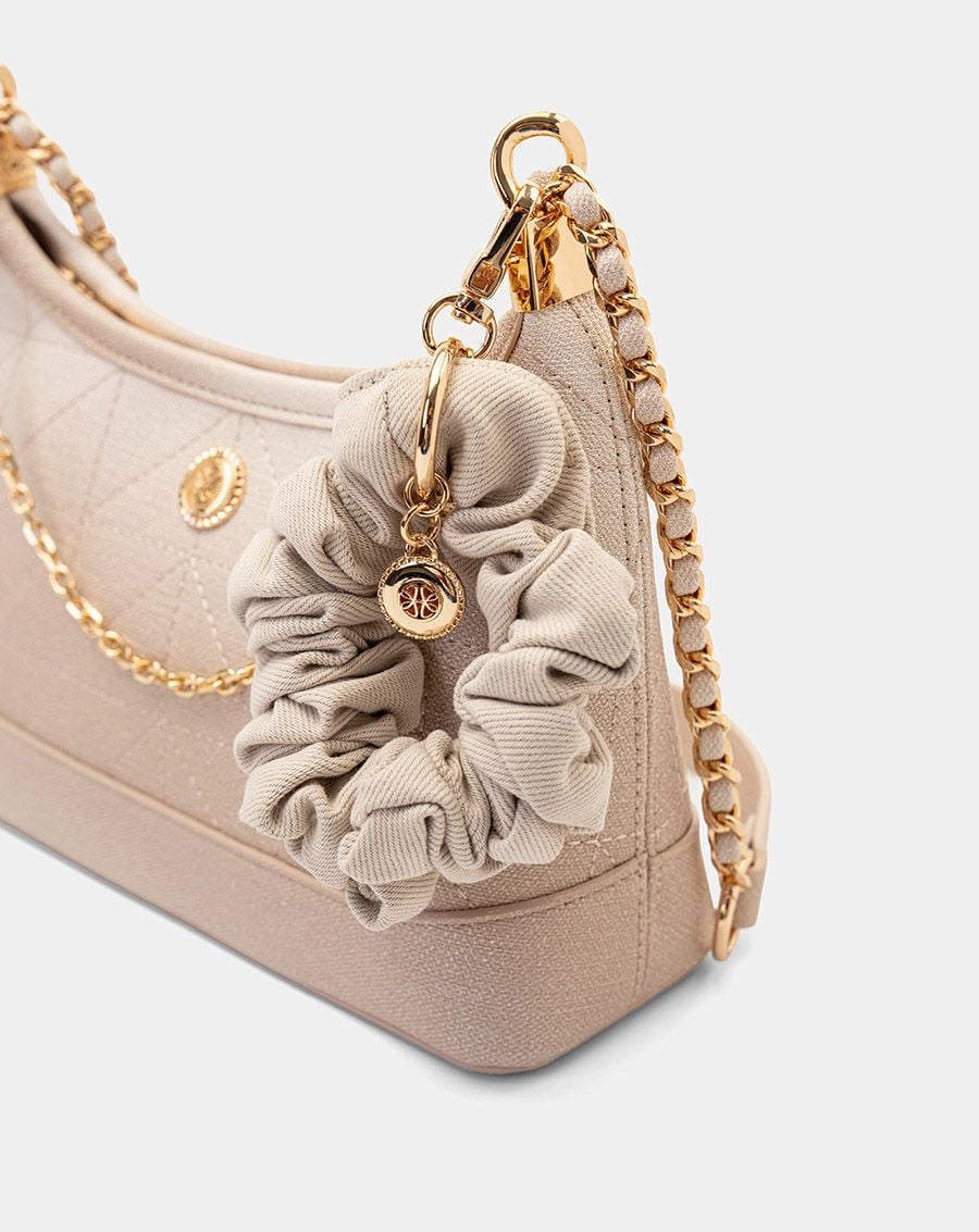  Túi Xách Nhỏ Hobo Phối Cột Tóc Scrunchie 