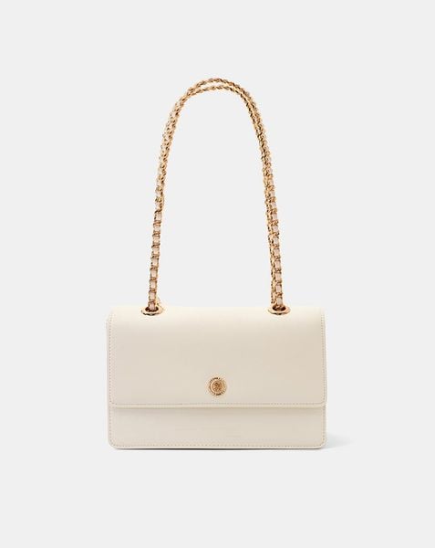  Túi Xách Nhỏ Đeo Vai Phối Khoá Trang Trí 