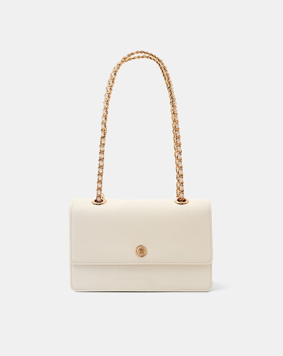  Túi Xách Nhỏ Đeo Vai Phối Khoá Trang Trí 