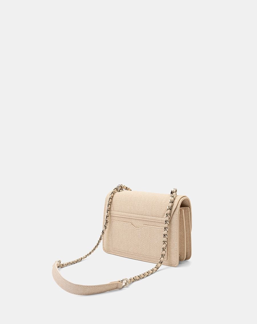  Túi Xách Nhỏ Shoulder Bag Nắp Gập Phối Khoá 