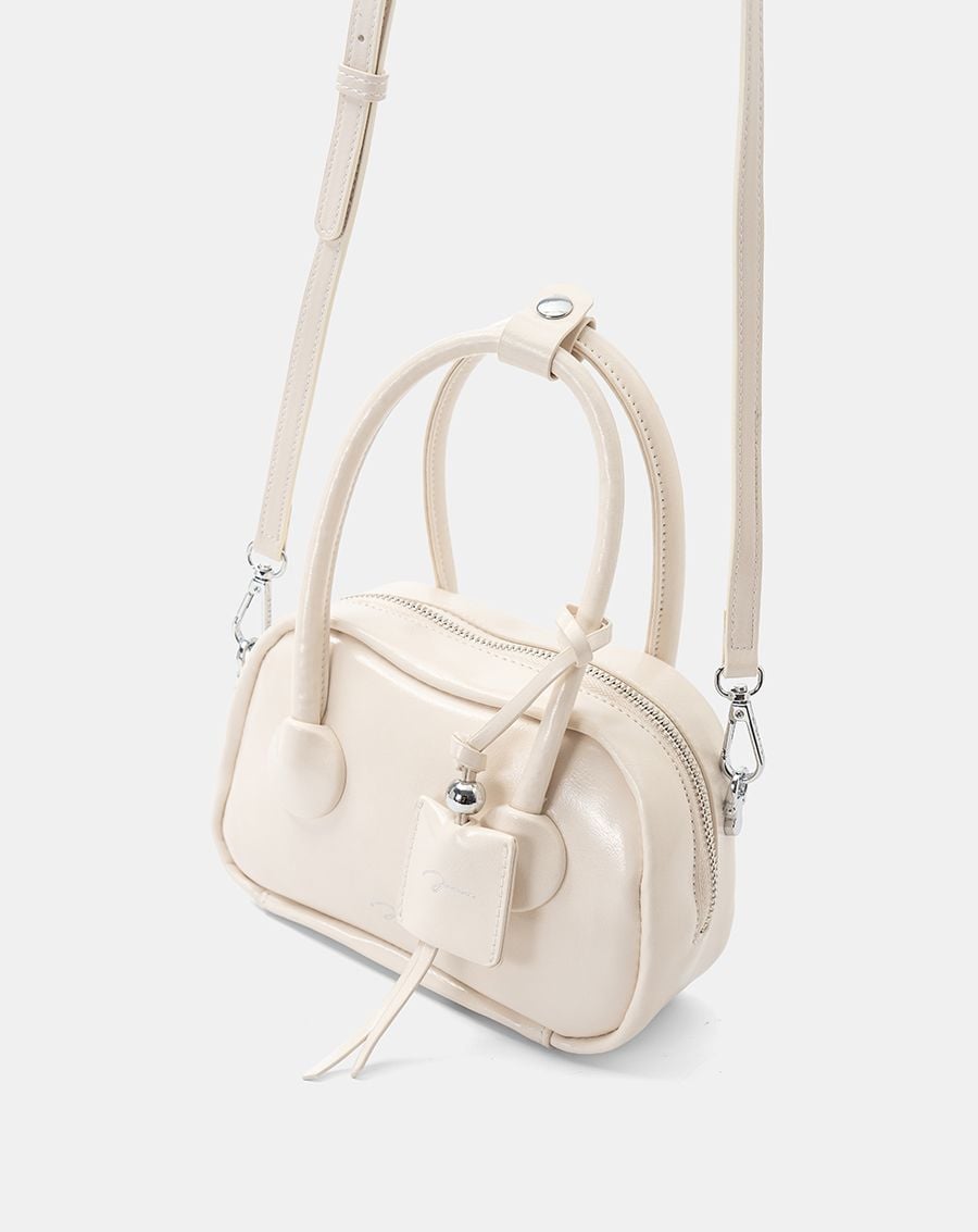  Túi Xách Nhỏ Top Handle Trang Trí Charm 