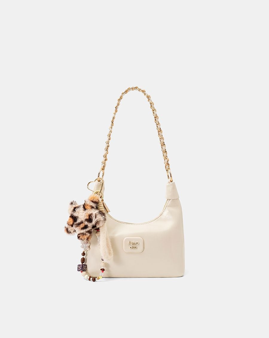  Túi Xách Nhỏ Hobo Phối Charm Trang Trí 