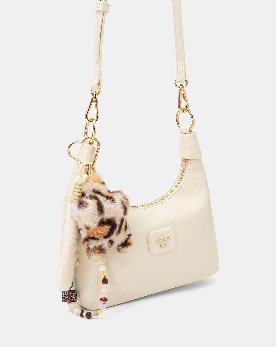  Túi Xách Nhỏ Hobo Phối Charm Trang Trí 