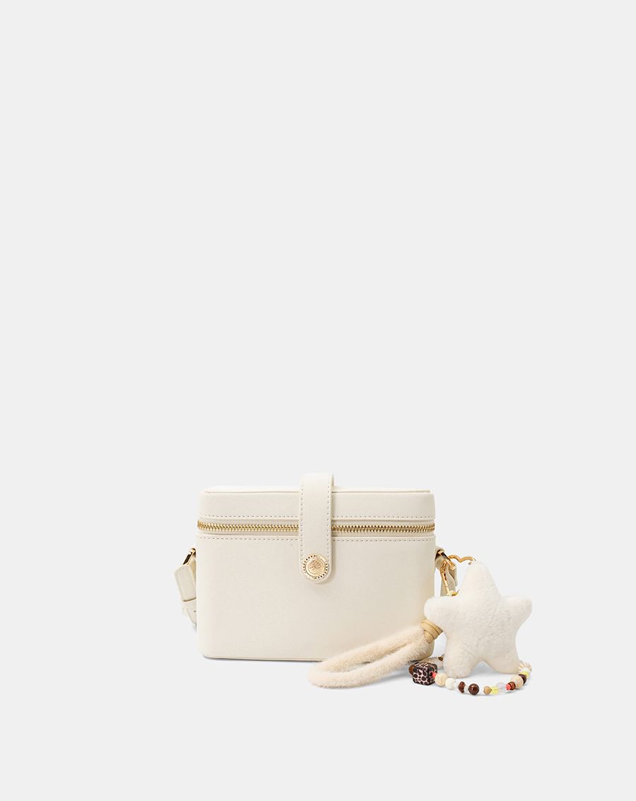  Túi Xách Nhỏ Vanity Case Phối Charm Trang Trí 