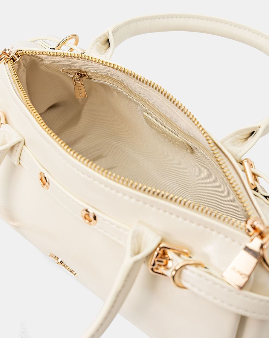  Túi Xách Nhỏ Top Handle Phối Charm Trang Trí 