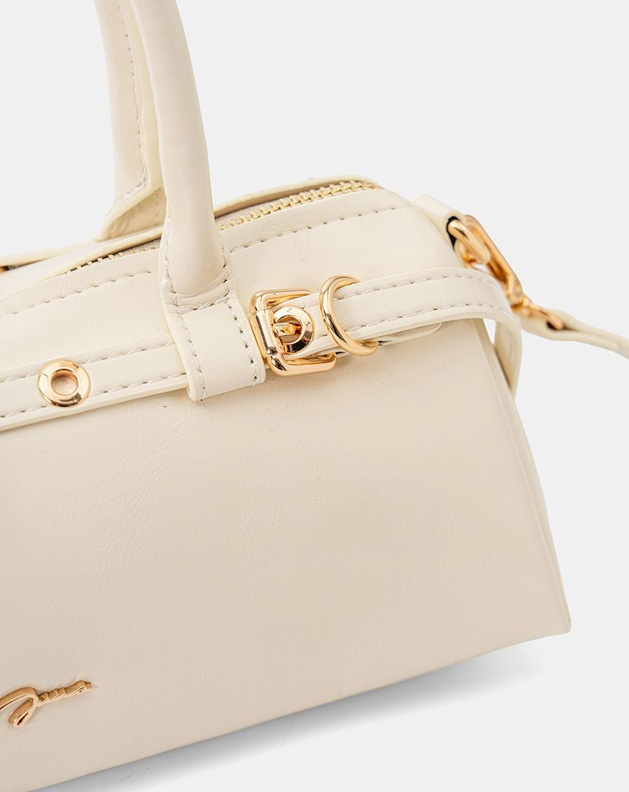  Túi Xách Nhỏ Top Handle Phối Charm Trang Trí 